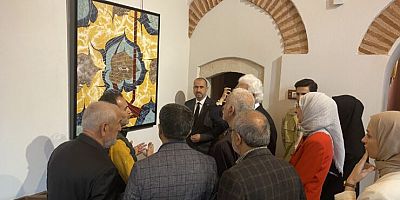 Bursalı sanatseverler, Tezhip Sergisi’nde buluştu