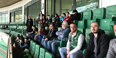 Bursaspor'a engelli bireylerden destek