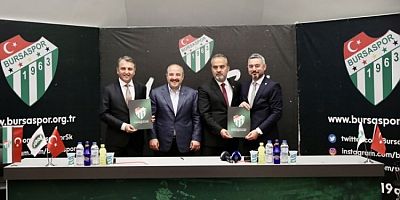 Bursaspor'a Sütaş desteği, imzalar atıldı