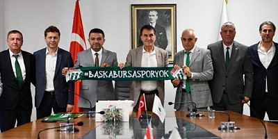 Bursaspor Kulübü, Başkan Dündar'ı ziyaret etti