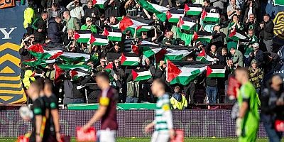 Celtic taraftarı Filistin’e destekten vazgeçmiyor