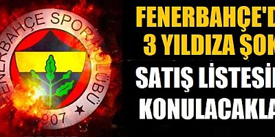Fenerbahçe'de 3 yıldız isim satış listesine konuldu!