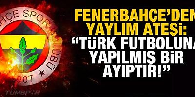 Fenerbahçe'den yeni açıklama! 