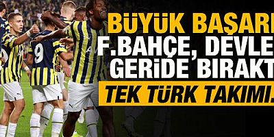 Fenerbahçe Dünya Kulüpler Sıralaması'nda ilk 30'a girdi