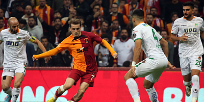 Galatasaray-Alanyaspor maçı berabere bitti