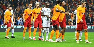 Galatasaray-Giresunspor maçında tek golle üç puan