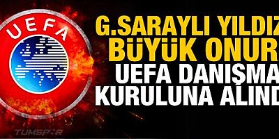 Galatasaraylı futbolcu UEFA danışma kuruluna alındı!