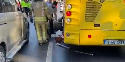İstanbul'da hamile kadın İETT otobüsünün altında kaldı