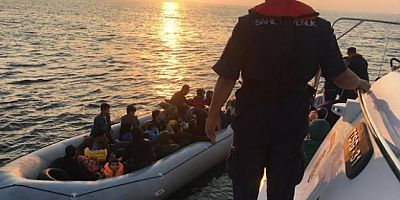 İzmir'de düzensiz göçmen operasyonunda 126 kişi yakalandı
