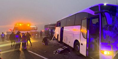 Kuzey Marmara Otoyolu'nda korkunç kaza! 10 ölü