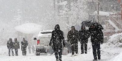 Meteoroloji'den 28 kente uyarı: Yoğun kar yağışı geliyor