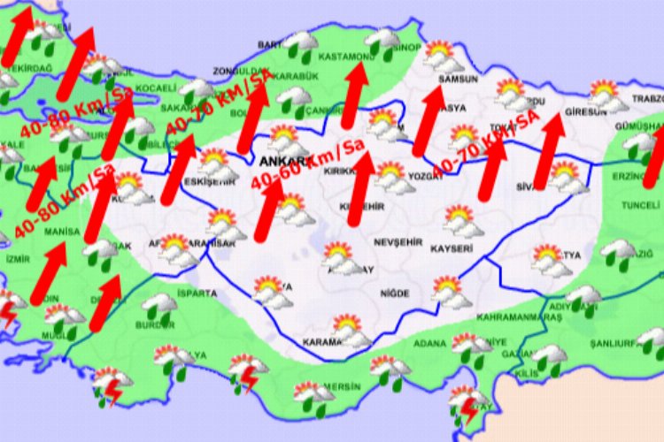 Meteoroloji'den sel uyarısı! Bursa'da'de bugün hava nasıl olacak?
