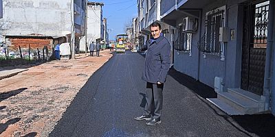 Osmangazi’de 15 sokağın yolları yenilendi