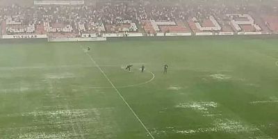 Samsunspor - İstanbulspor maçın yağış engeli! Karşılaşma tatil edildi
