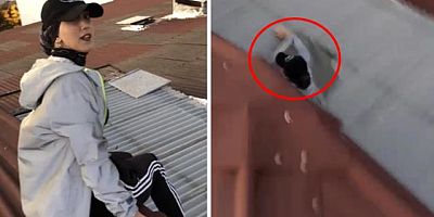 Sosyal medya için video çekerken çatıdan düşüp canından oldu! O anlar kameralara yansıdı