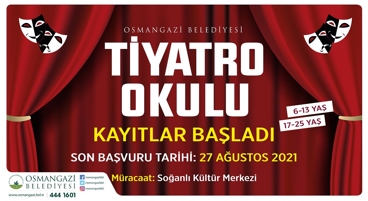 Tiyatro tutkunları Bursa Osmangazi’de buluşacak