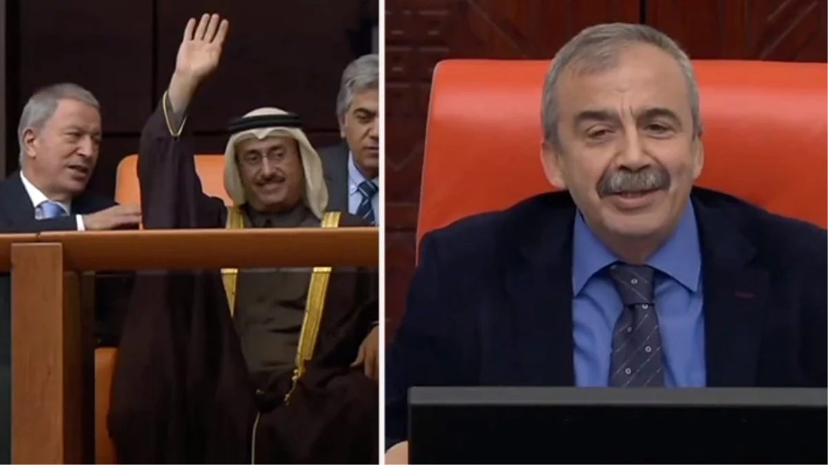 TBMM Başkanvekili Sırrı Süreyya Önder, Meclis'e gelen Katar heyetini Arapça selamladı