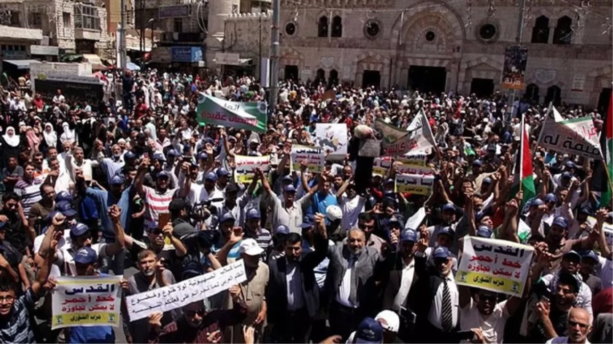 Ürdün'de Filistin'e destek gösterilerine katılan 800 kişi tutuklandı! Aralarında çok sayıda öğrenci ve gazeteci de var