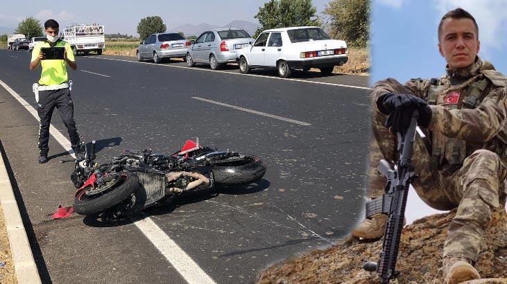 Uzman çavuş, motosiklet kazasında hayatını kaybetti