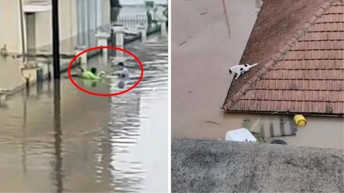 Yunanistan'daki sel felaketinde 3 kişi yaşamını yitirdi! Sulara kapılanlar 