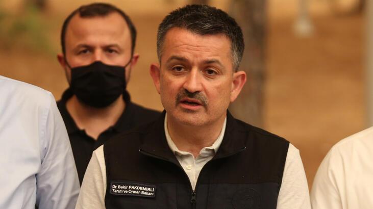  Bakan Pakdemirli açıkladı! 88'i kontrol altında...