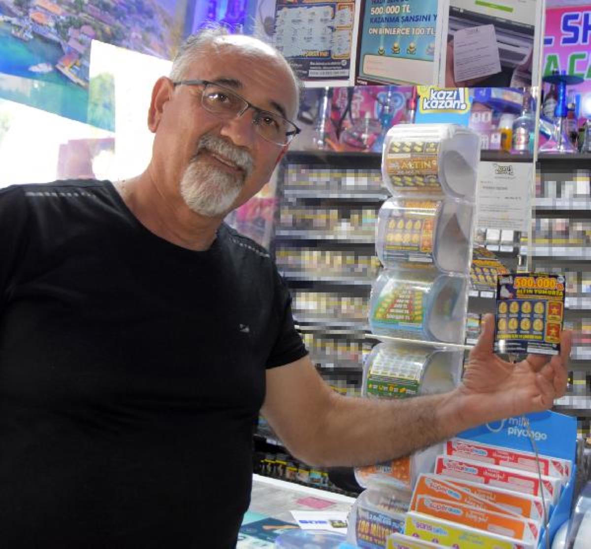 10 TL'lik kazı kazanla 500 bin TL kazandı