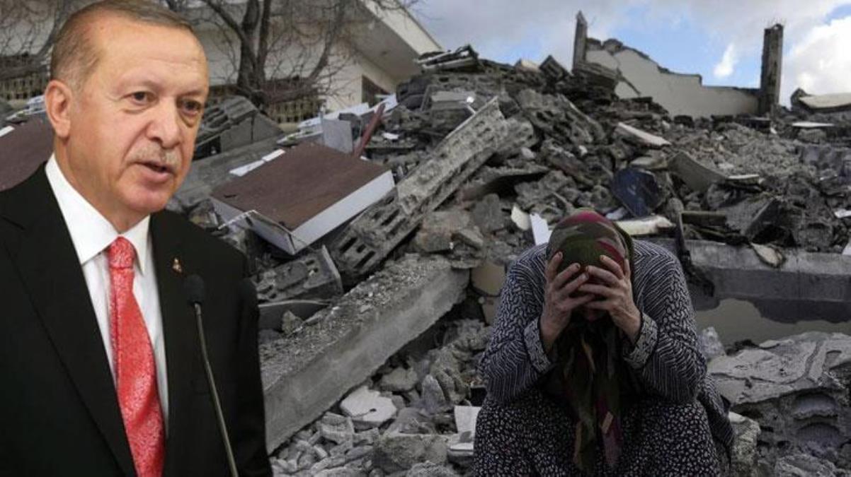 11 ili yıkan deprem sonrası gündeme gelmişti! Cumhurbaşkanı Erdoğan'dan dikkat çeken 