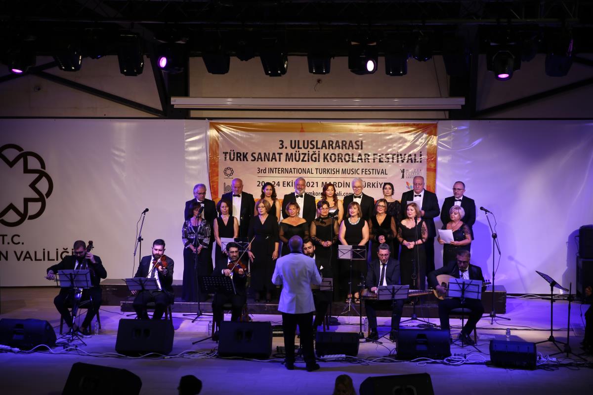 3. Uluslararası TSM Korolar Festivali Mardin'de başladı