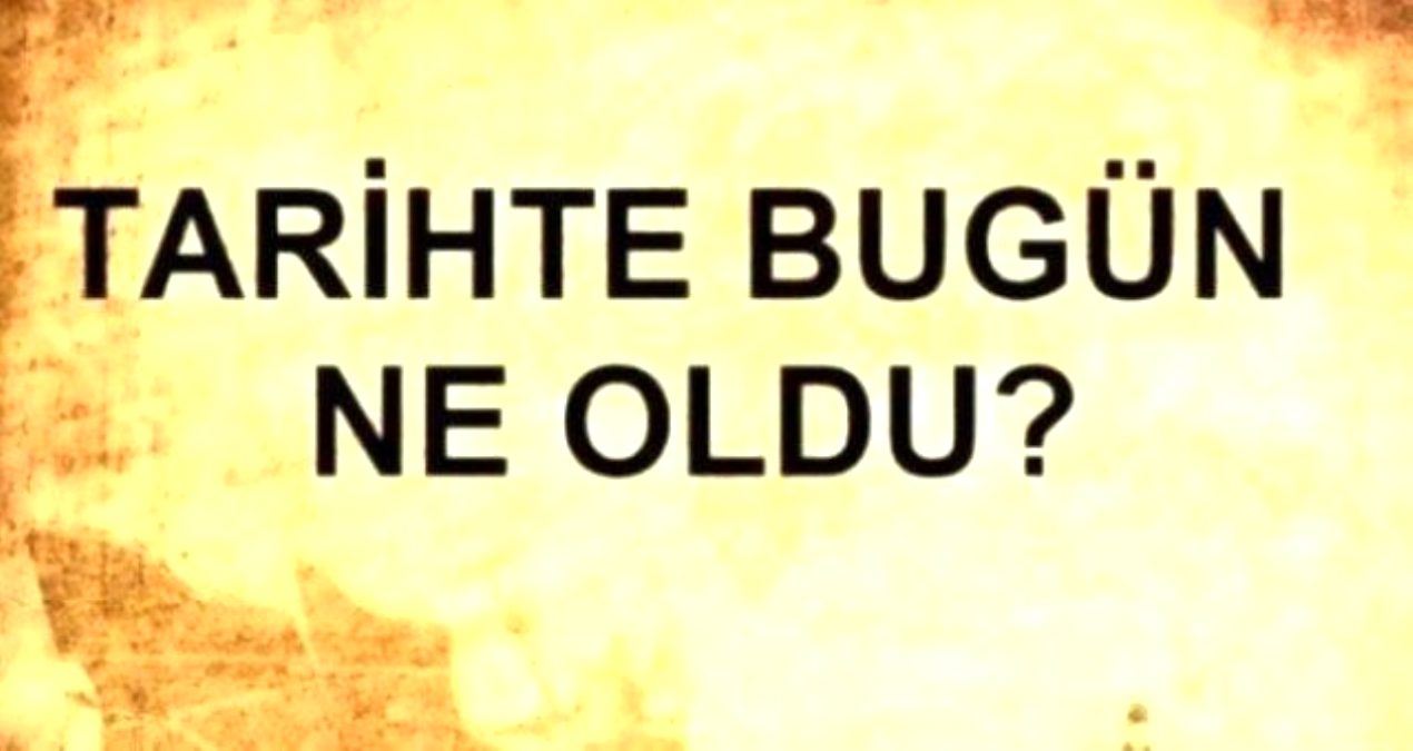 Tarihte bugün ne oldu? İşte, 3 Eylül'de yaşananlar!