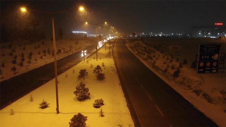 43 ilin geçiş güzergahı! Kar yağışı yeniden başladı