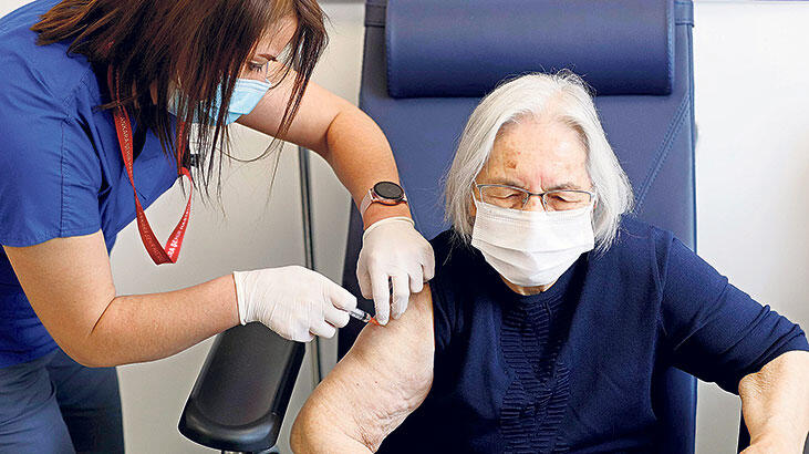75 yaş üzeri için aşılama başlıyor