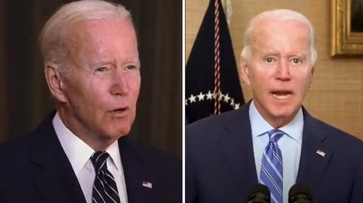 ABD, Joe Biden'ın birkaç saat arayla çekilen iki görüntüsünü konuşuyor