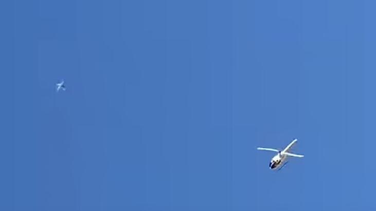 ABD Teksas'ta helikopter düştü