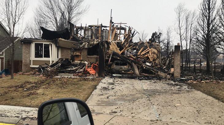 ABD’de korkunç yangın: 991 ev yandı, 3 kişi kayıp!