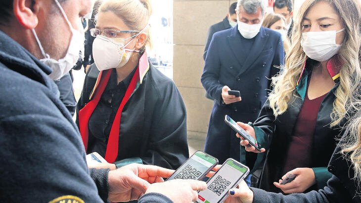 Adliyelerde HES kodu uygulaması başladı