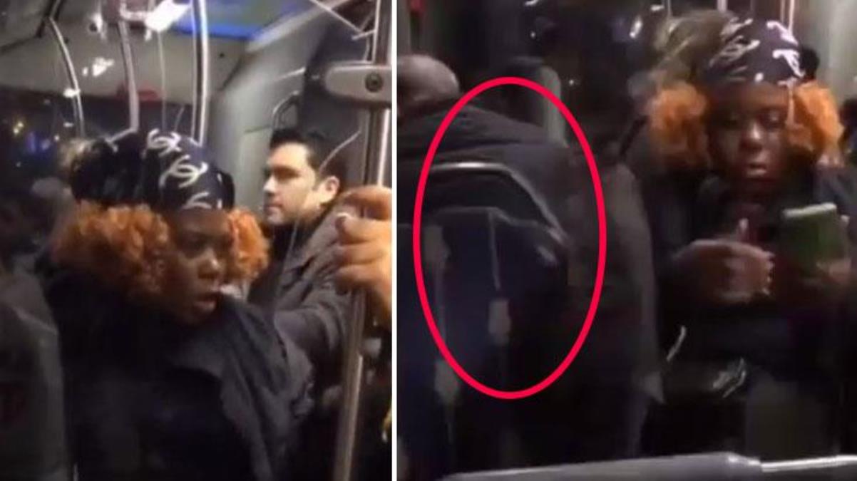 Afrikalı kadın, İstanbul'da metrobüsü birbirine kattı! Yan koltuğunun boş olma nedenini duyanlar sinirleniyor