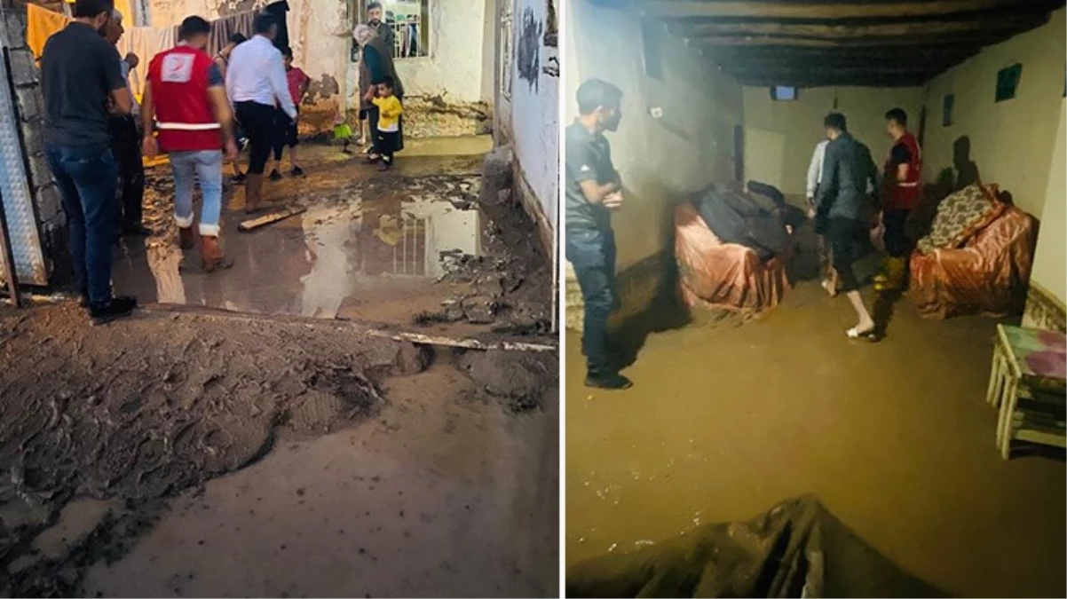 Ağrı Doğubayazıt'ta el felaketi: 6 evi su bastı