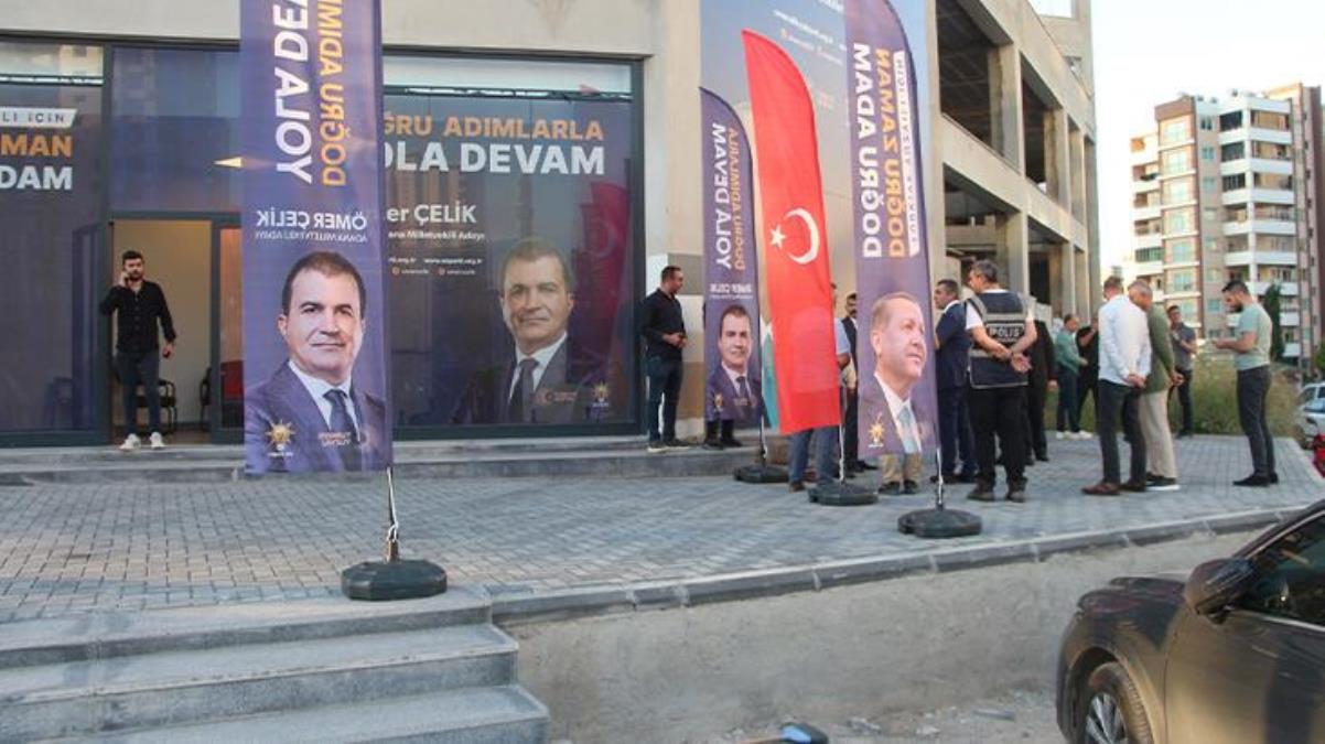 AK Partili Ömer Çelik'in seçim bürosuna bıçaklı saldırı! Karnından yaralanan görevli hastaneye kaldırıldı