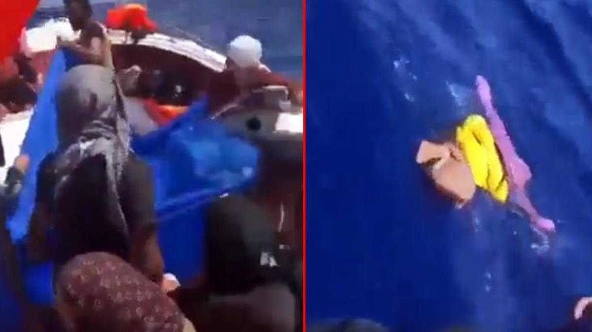 Akdeniz'in ortasında insanlık dramı! Susuzluktan ölen çocuğunu kefenleyip denize attı