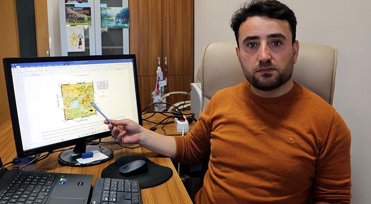 Aktif fayları haritada gösterdi, bu ilçeleri uyardı