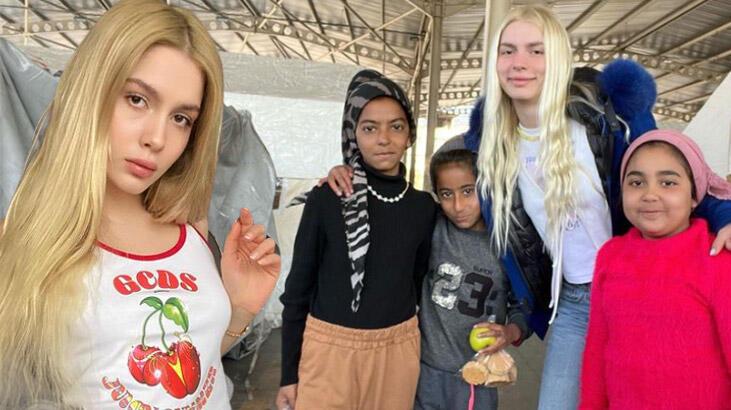 Aleyna Tilki depremzede çocuklar için tekrar Hatay'a gidiyor!