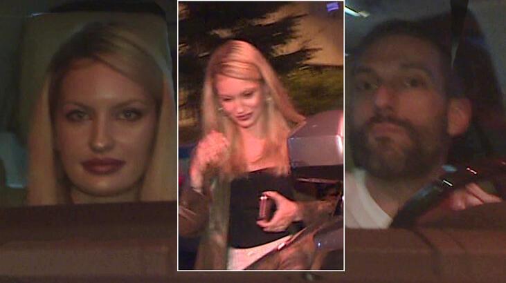 Allen Hakko sevgilisini bırakıp mekana kaçtı!