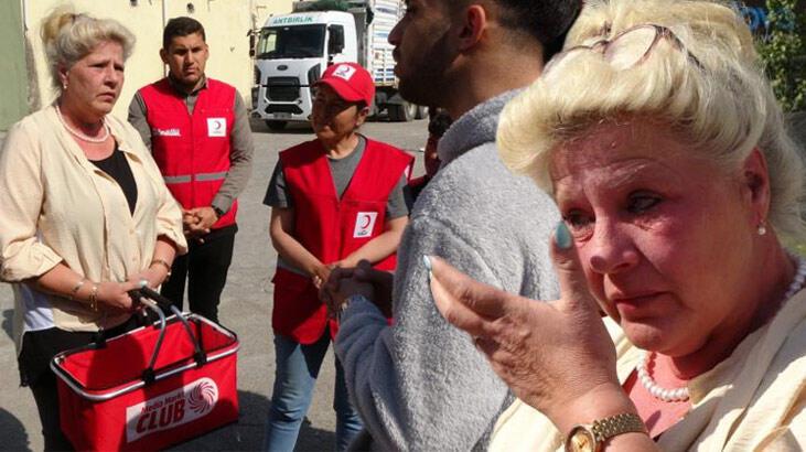 Alman televizyon yıldızı Silvia Wollny'den depremzedelere yardım
