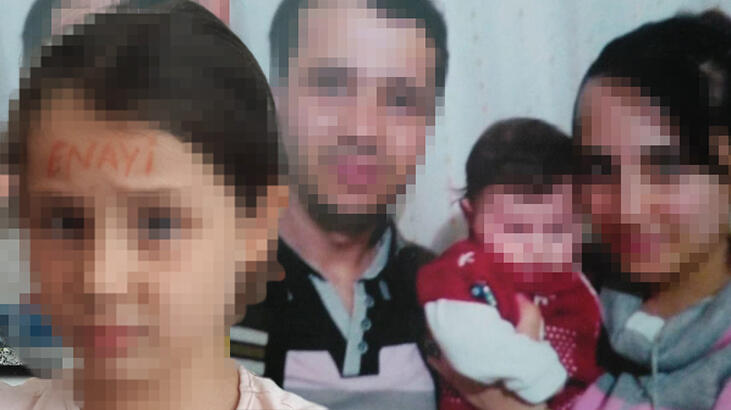 Alnına 'enayi' yazıp fotoğrafını gönderdi!