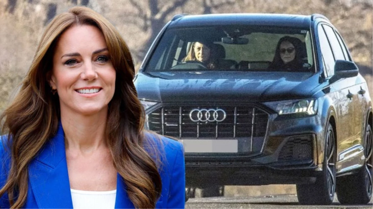 Ameliyat olduktan sonra ortalıktan kaybolan Kate Middleton, ilk kez görüntülendi
