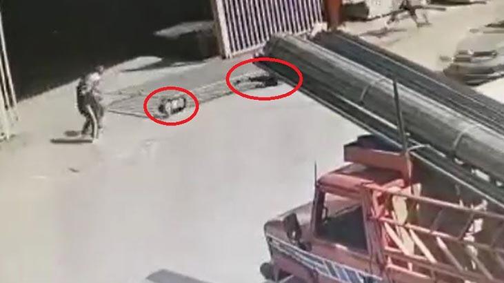 Ankara'da dehşet! 2 çocuğun üzerine devrildi