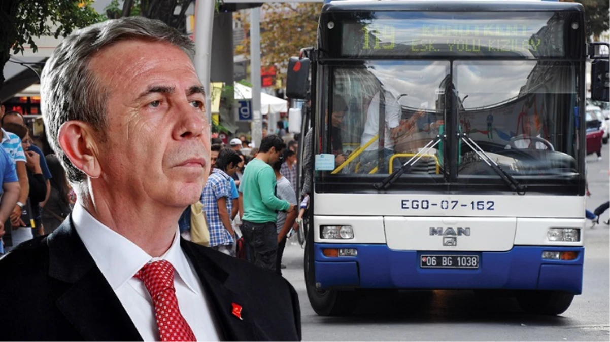 Ankara'da ücretsiz ulaşım krizi büyüyor! Otobüs şoförlerinden Yavaş'ın restine rest