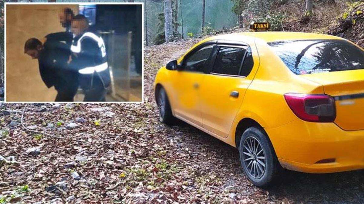 Aracına binen 15 yaşındaki kız çocuğuna ormanda cinsel istismarda bulunan taksici tutuklandı