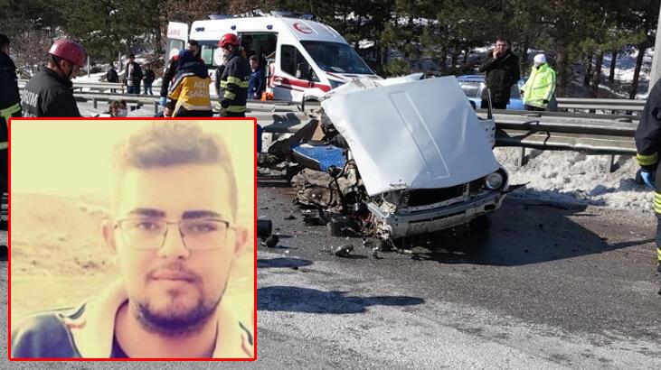 Askeri birliğine teslim olmaya giderken kazada hayatını kaybetti