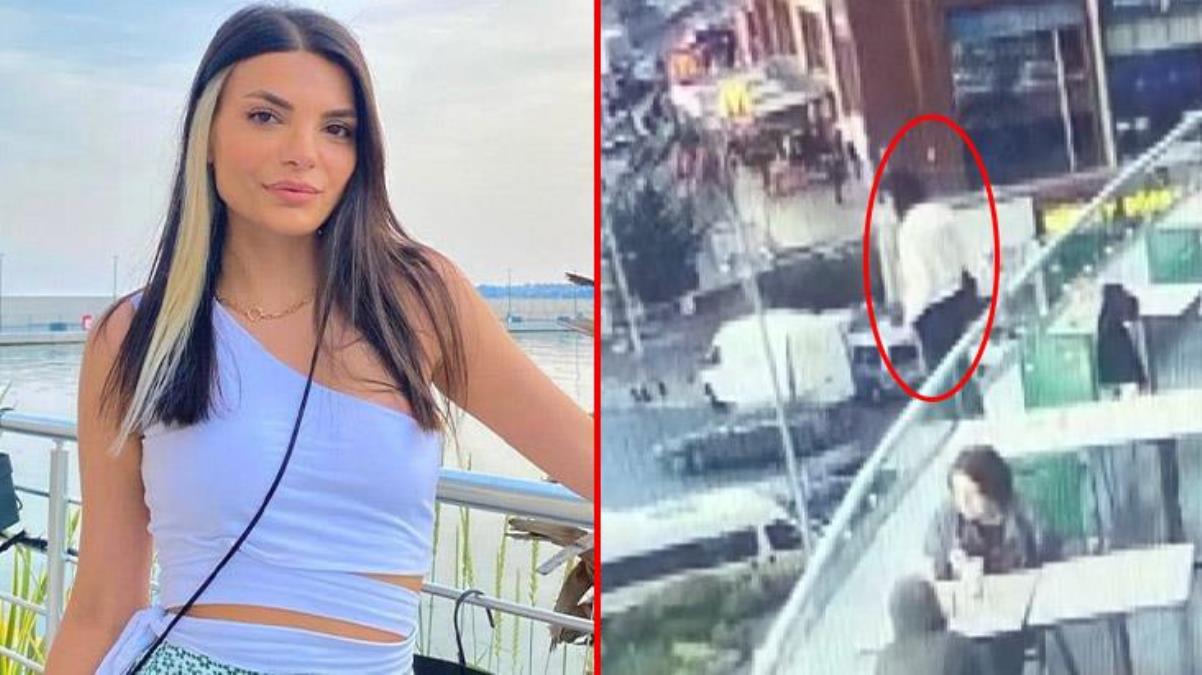 AVM'nin terasından sarkan kadın, kendisini tutan kişinin ellerinden kayıp aşağı atladı